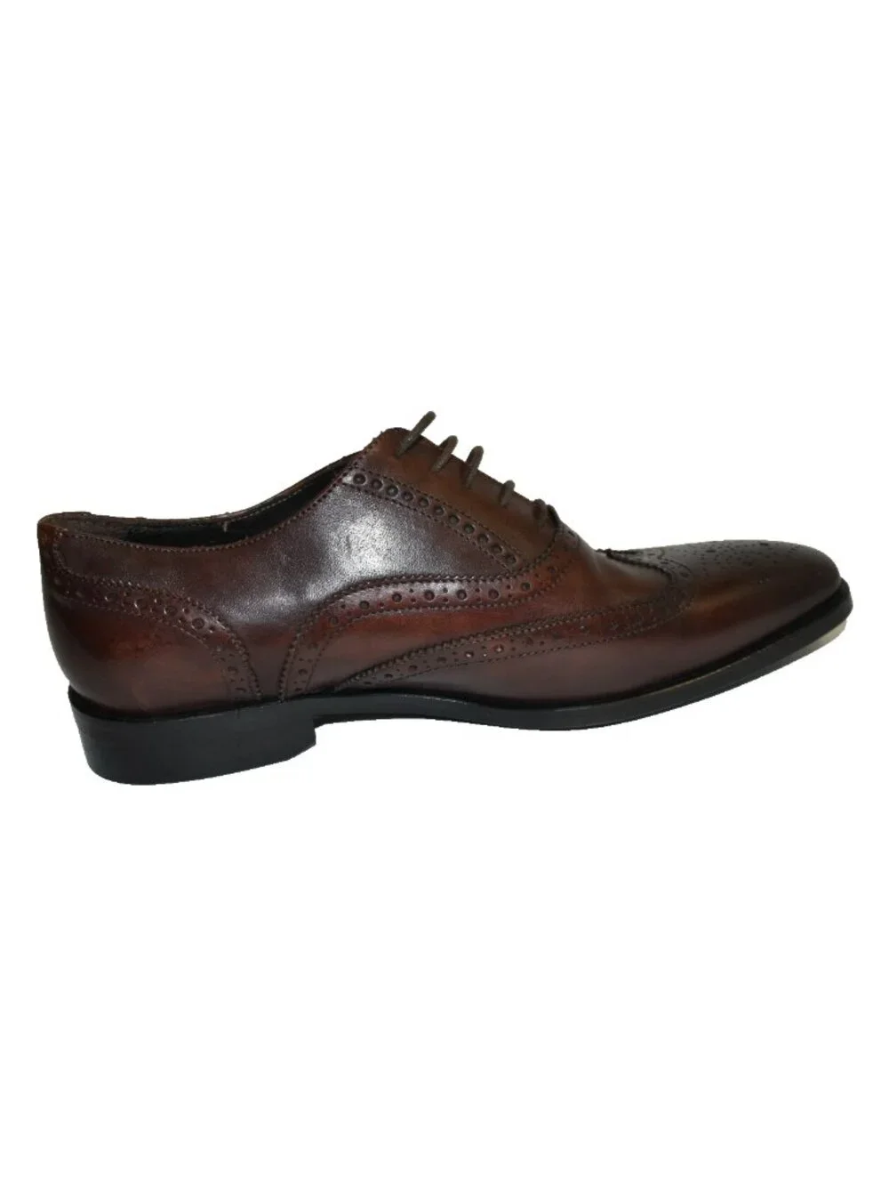 New! To Boot New York Winthrop Wingtip Leather Oxford Marron Brown 10.5 DD37